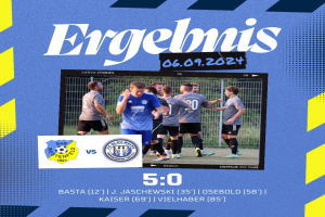 1.Mannschaft mit deutlichem Sieg